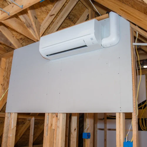 new construction heat pump and mini split installation